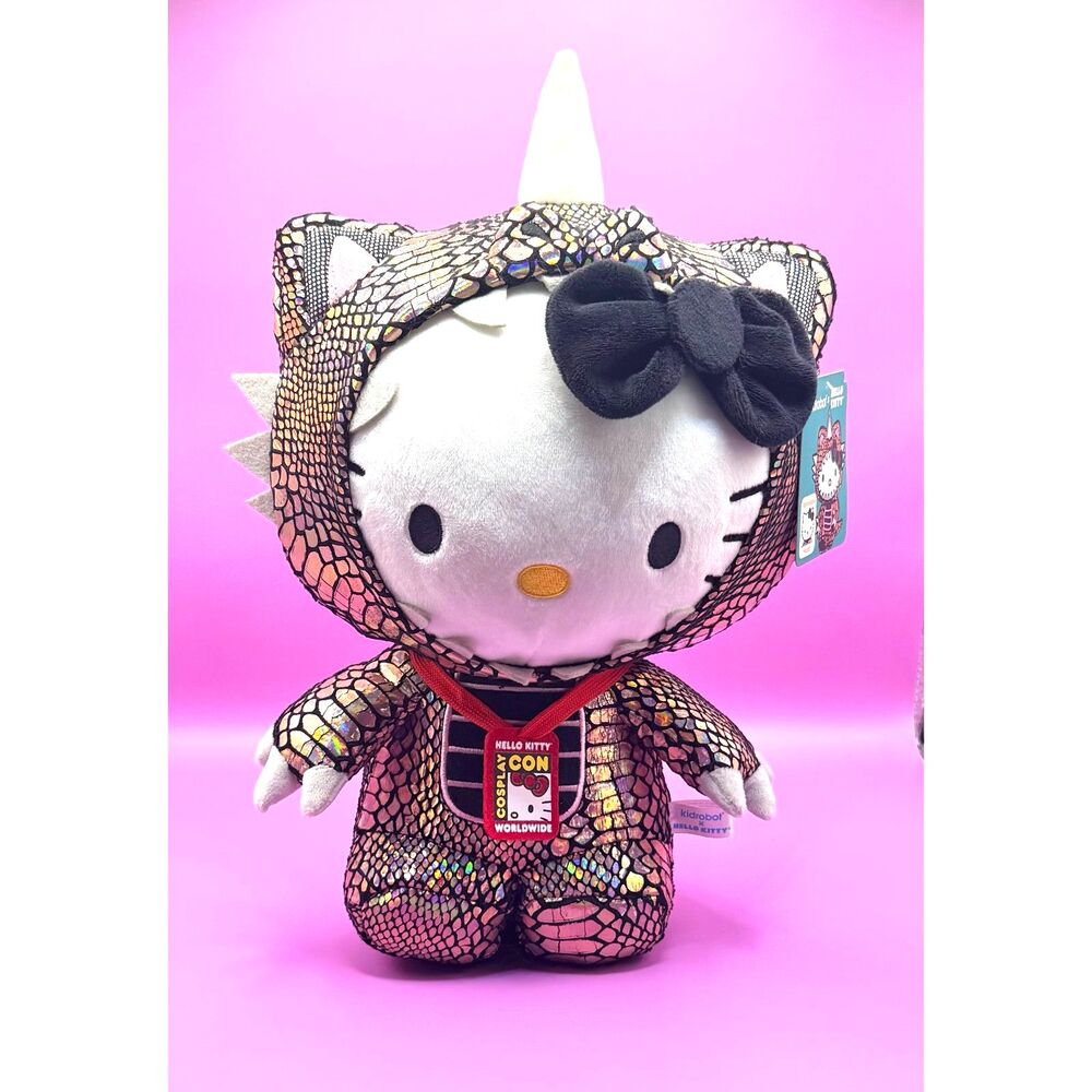 Kidrobot x Hello Kitty Cosmos Kaiju Dinosaur Plush